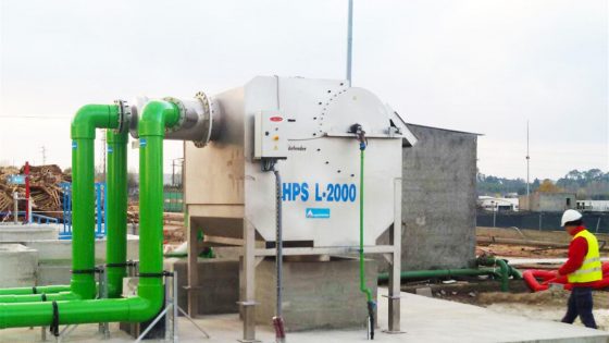 Tratamiento de aguas pluviales en industria de la madera