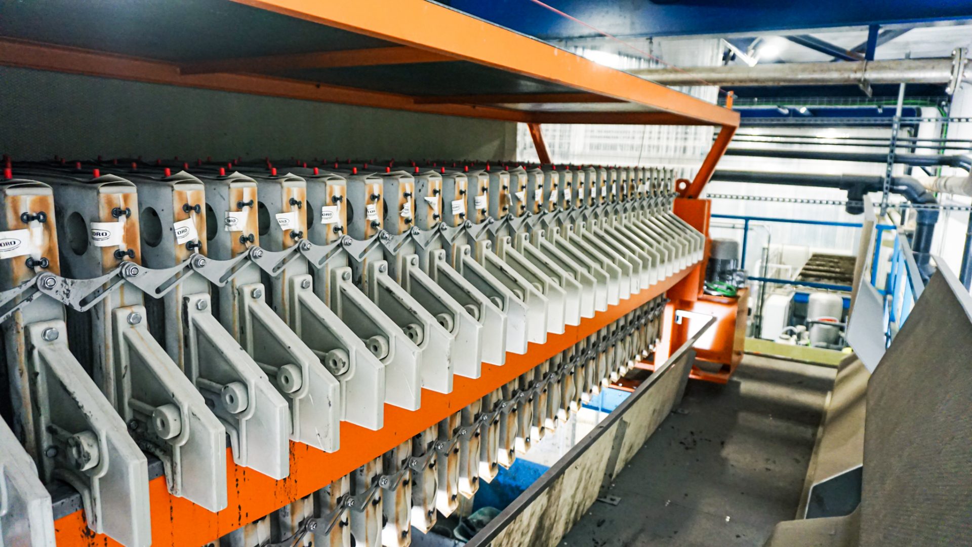 ETAR en industria de reciclaje