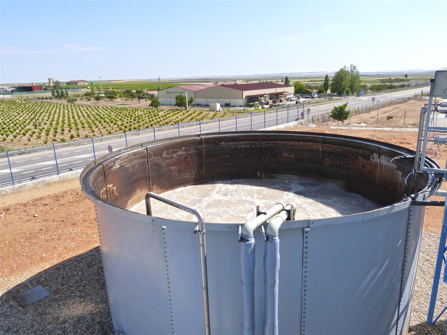 EDAR depuración de aguas residuales en industria alimentaria