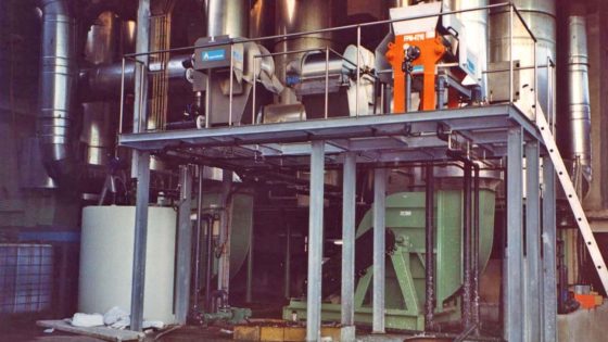 EDAR depuración de aguas residuales en industria metalúrgica
