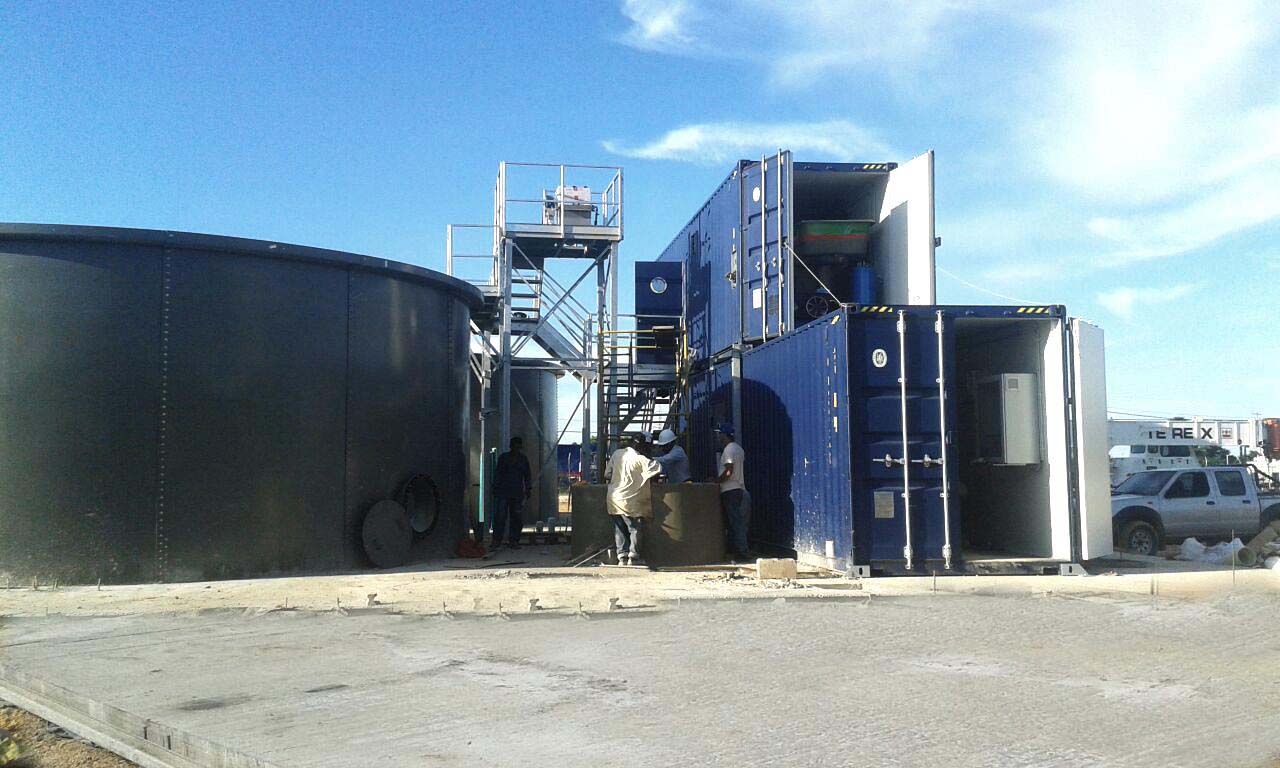 Depuración de aguas residuales de lavadero de cisternas EDAR