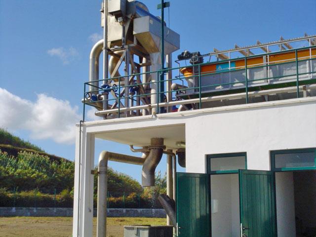 ETAR depuradora de aguas residuales en industria láctea