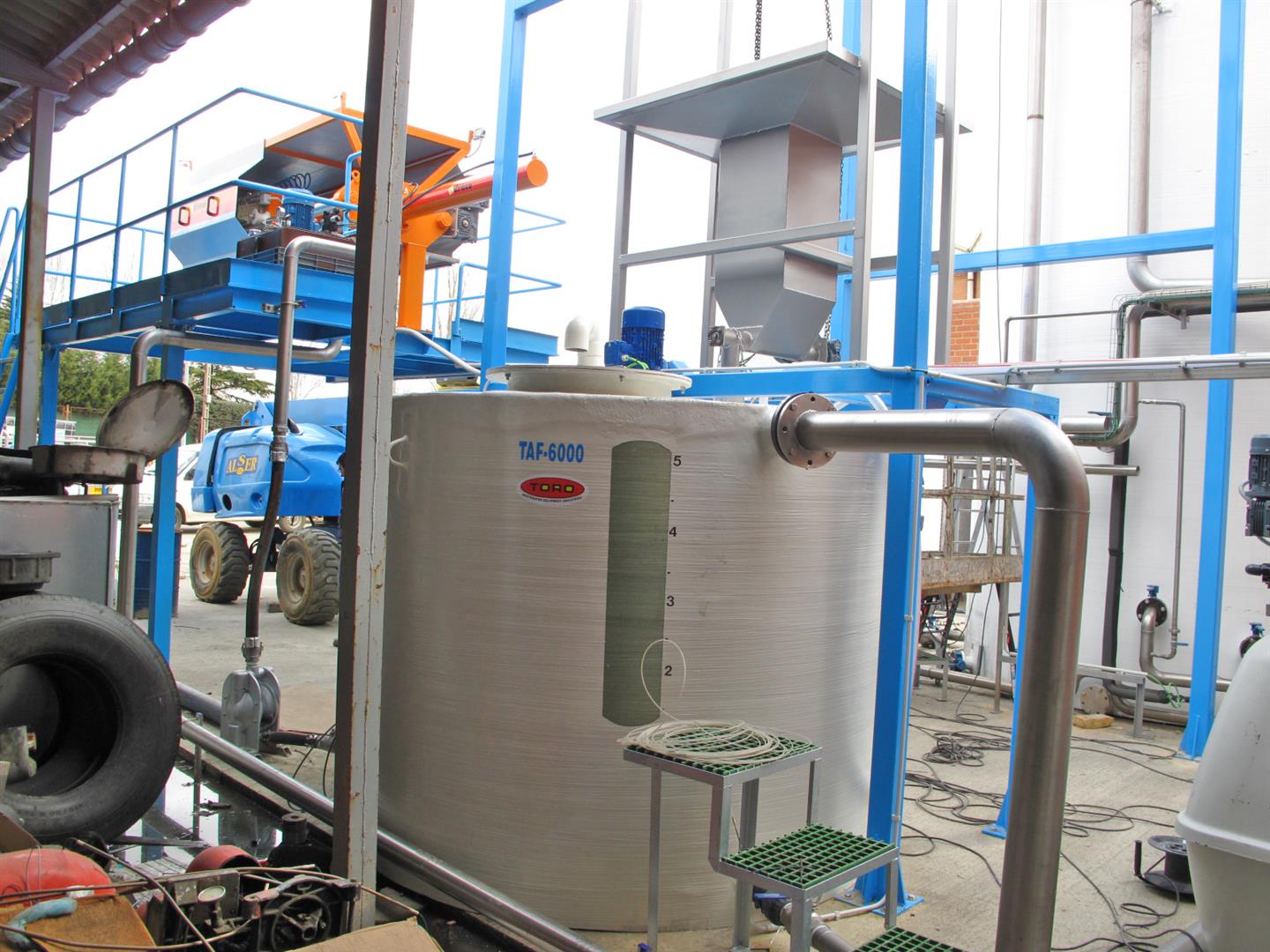 EDAR depuración de aguas en industria quesera