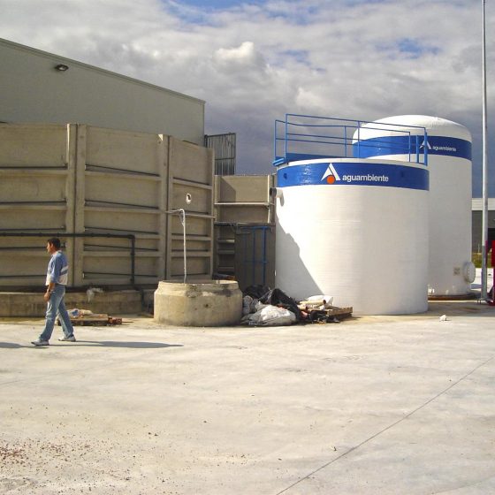 Depuradora para lavadero de cisternas EDAR