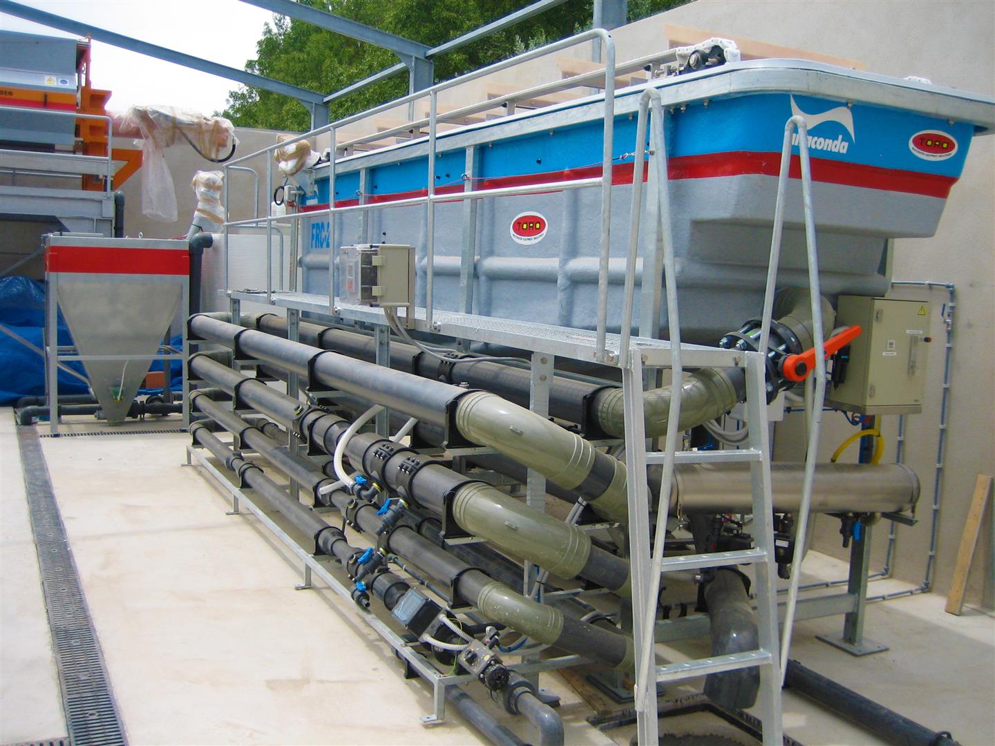 ETAR Depuración de aguas residuales de vinos y alcoholes en bodegas