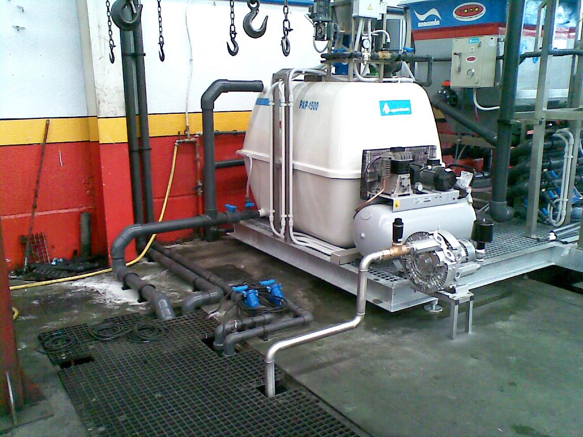 EDAR depuradora para alto contenido en aceite