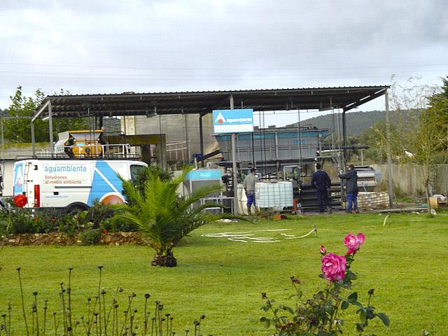 ETAR depuradora para matadero de aves