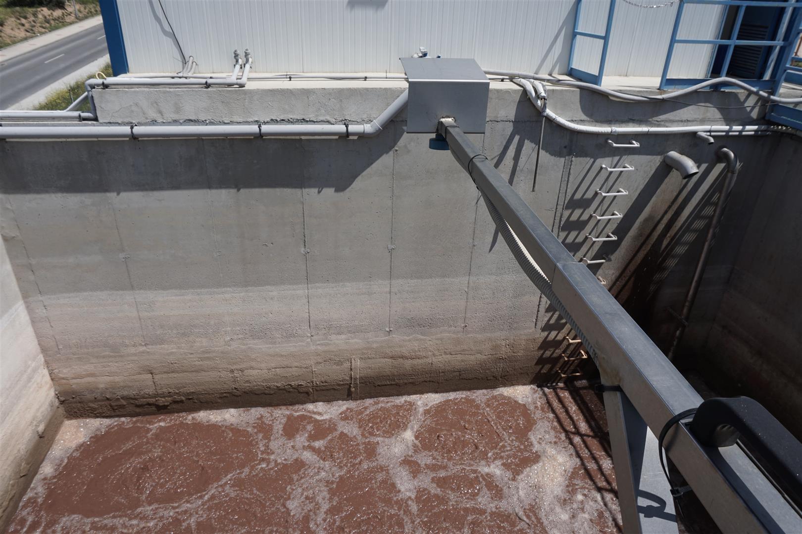 EDAR depuradora de aguas de matadero frigorífico