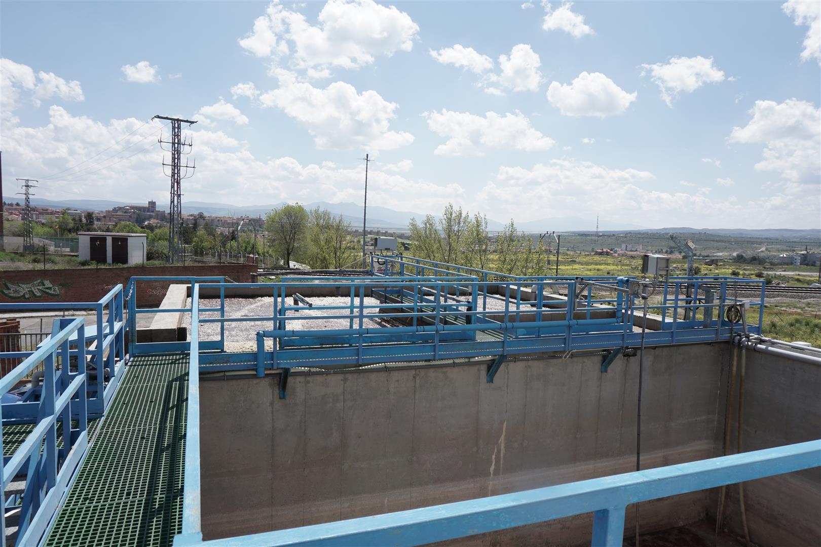 EDAR depuradora de aguas de matadero frigorífico