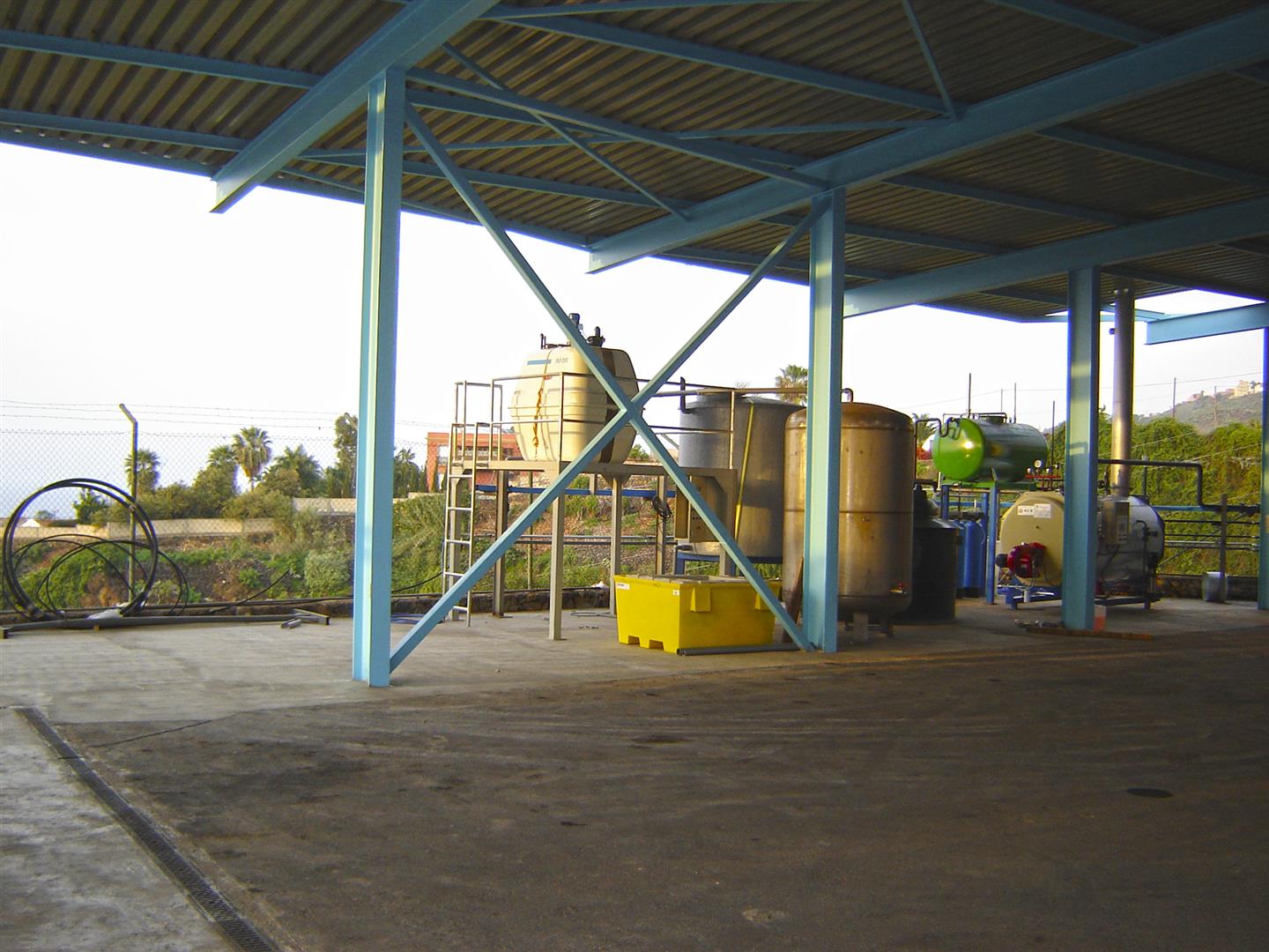 EDAR depuradora residual en industria de plástico