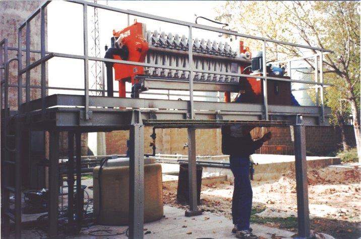 EDAR depuración de aguas en industria textil