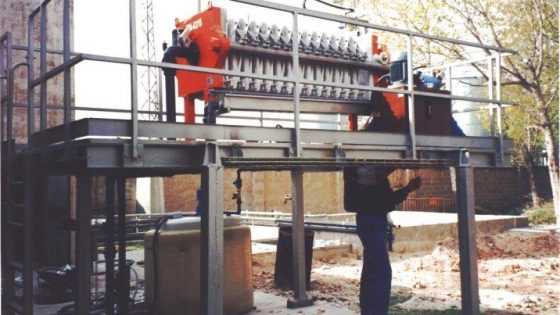 EDAR depuración de aguas en industria textil