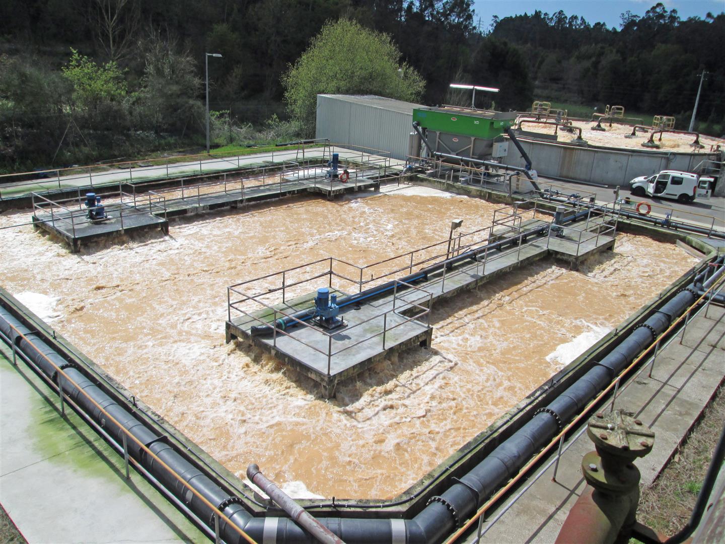 EDAR depuración de aguas en industria láctea
