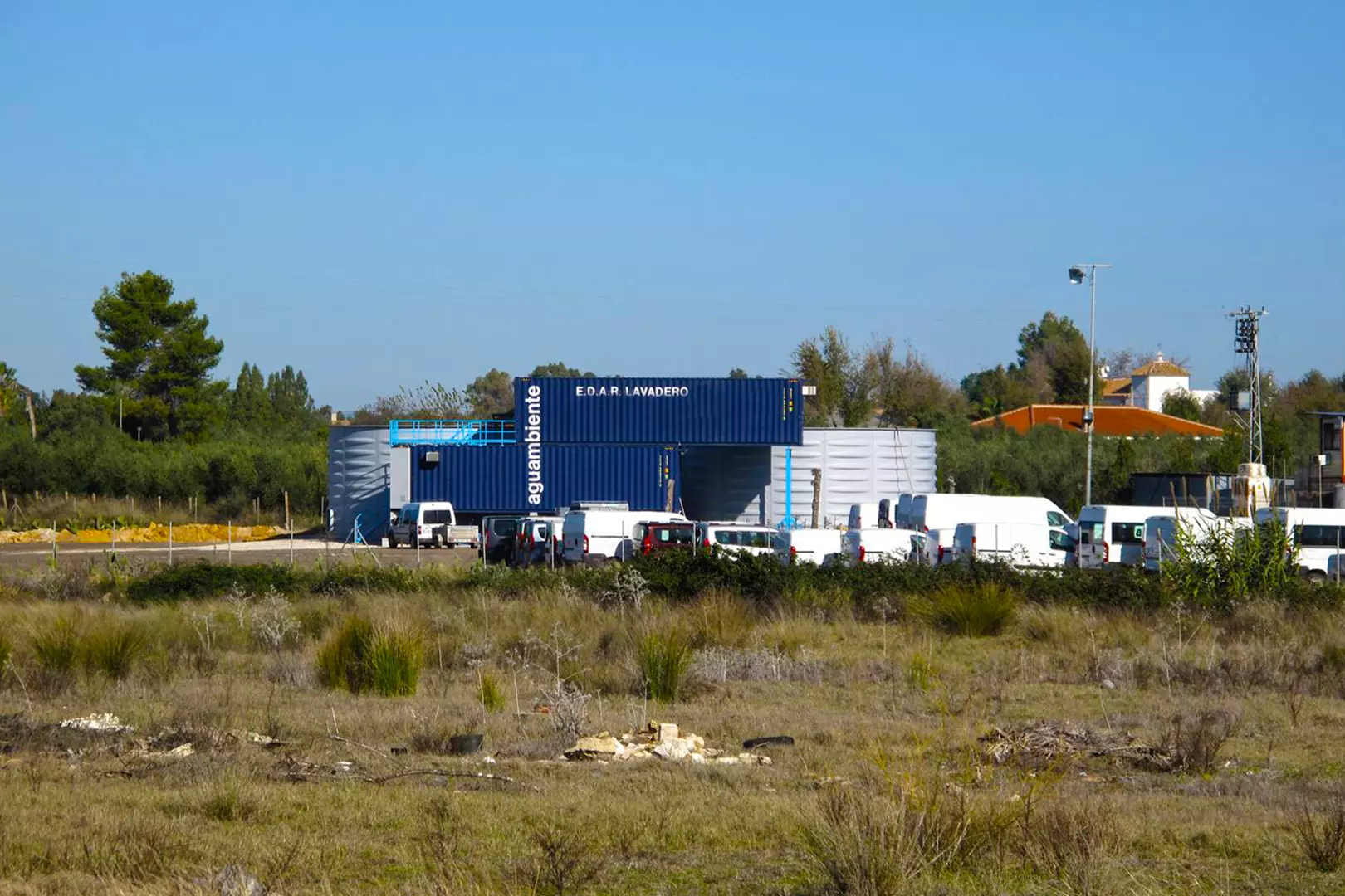 EDAR en lavadero de cisternas 50m³/día