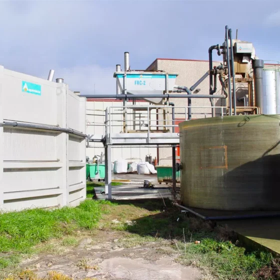 Ampliación EDAR Tratamiento de residuos cárnicos 60 m³/día