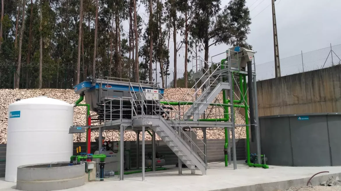 ETAR en fábrica de reciclaje de plásticos 30 m³/ h