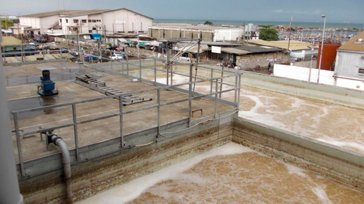 Estación depuradora de aguas residuales industriales en conservera de pescado para 2.000 m³/día