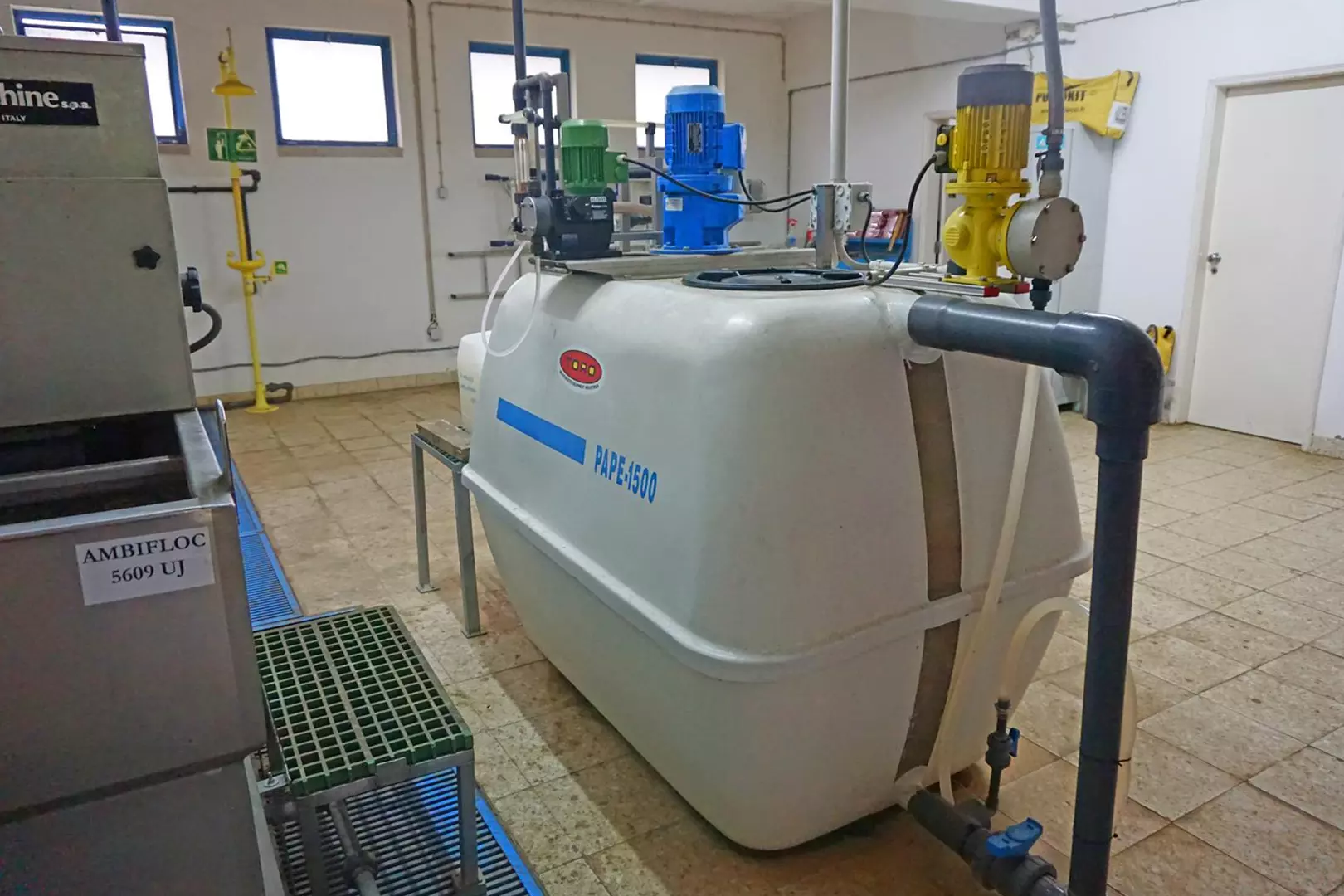 Reforma ETAR Para fábrica Láctea en Portugal 300 m³/día