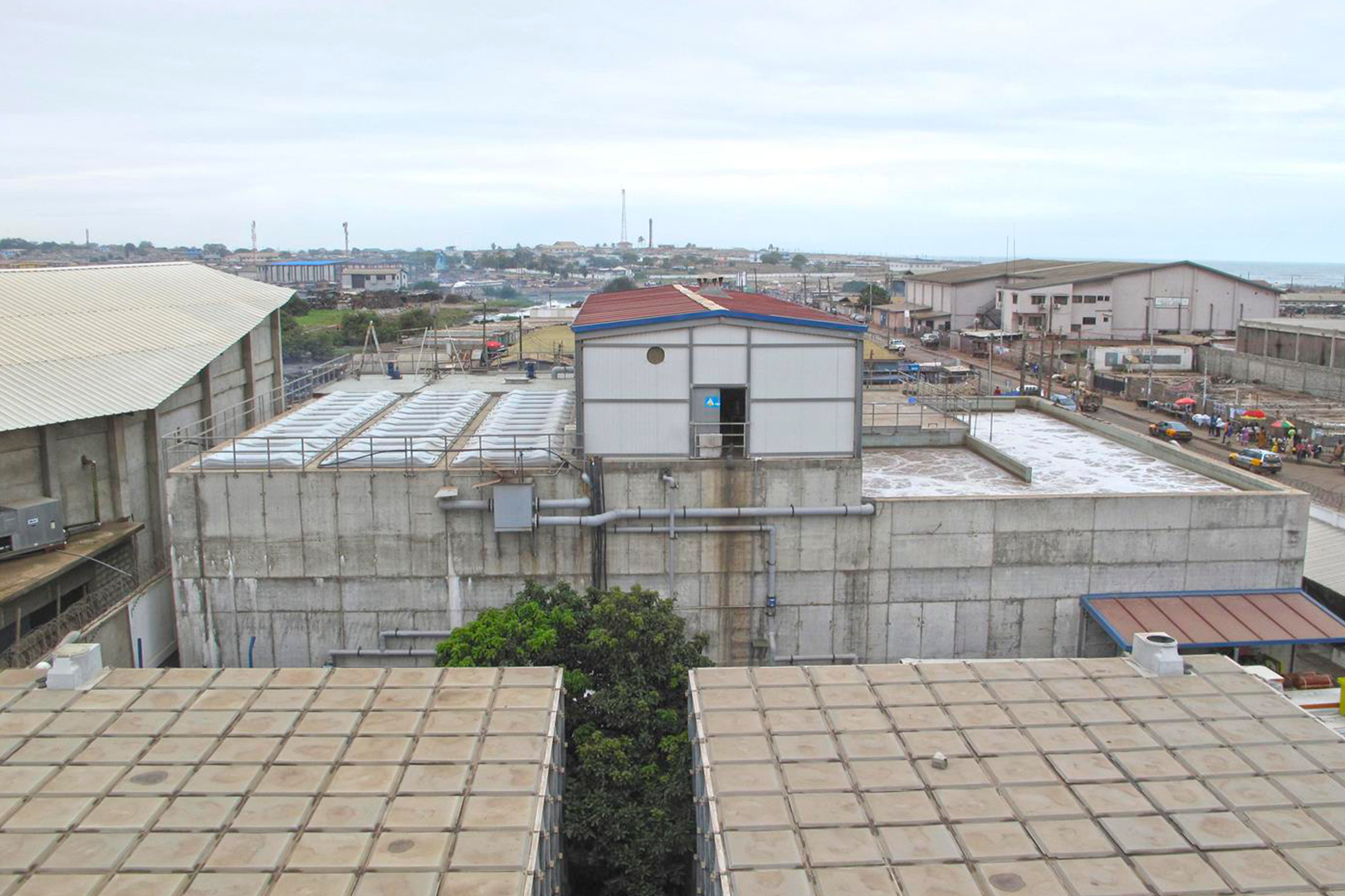 Estación depuradora de aguas residuales industriales en conservera de pescado para 2.000 m³/día