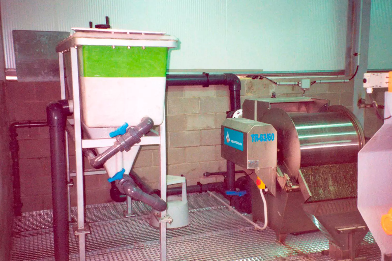 EDAR F-Q para lavadero de cisternas 100 m³/día