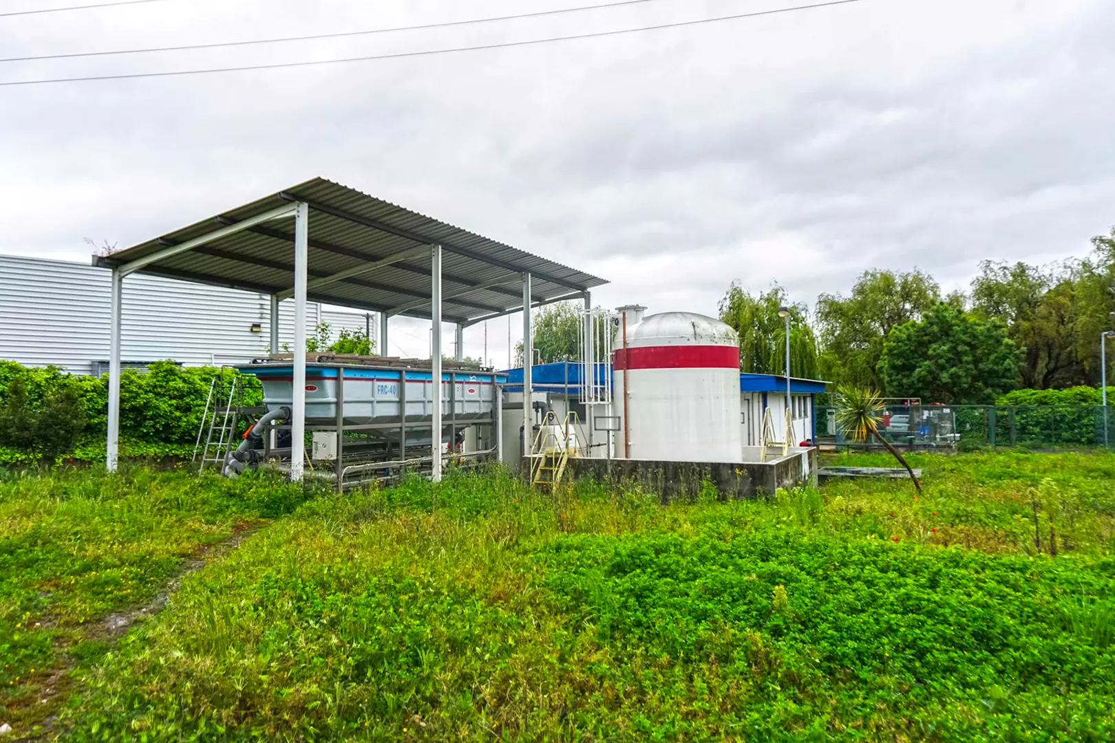 Reforma ETAR Para fábrica Láctea en Portugal 300 m³/día