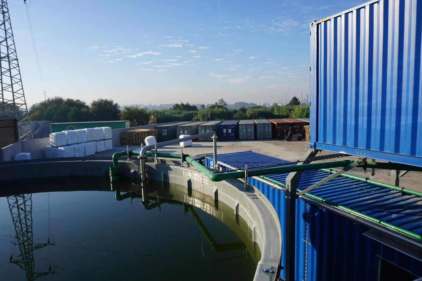 EDAR para lavadero de cisternas 200 m³/día